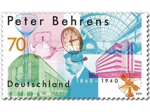 Sonderbrifmarke Peter Behrens