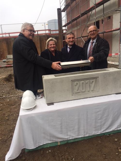 Grundsteinlegung Campus Derendorf