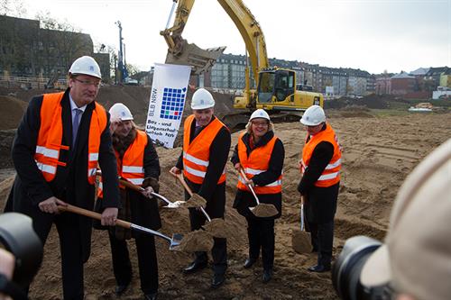 Spatenstich Campus Derendorf