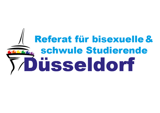 Logo des Referates für bisexuelle und schwule Studierende in Düsseldorf