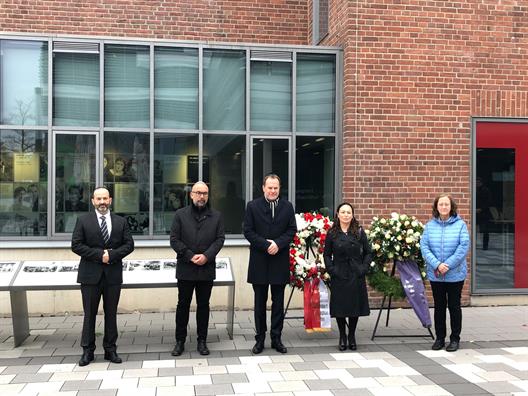 The university and the state capital Düsseldorf commemorate the deportations 80 years ago