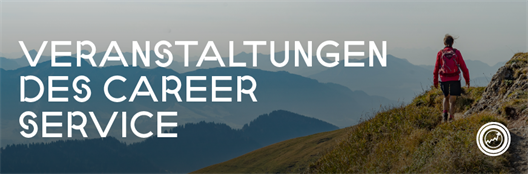 Career Service-Banner für Veranstaltungen 